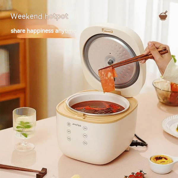 🏠 Intelligent Multi-Function Rice Cooker Home Cooking Made Easy: Versatile Rice Cooker with 490W Power and Multiple Functions 🍽️ - Image 9
