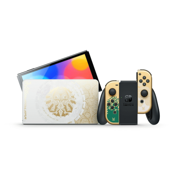 NEW Nintendo OLED Switch Console Legend of Zelda: Tears of the Kingdom Edition - Image 2