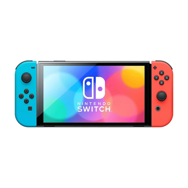 NEW Nintendo Switch OLED 64GB Neon Red Blue Joy-Con 2021 Newest+ FAST SHIPPING⭐ - Image 2