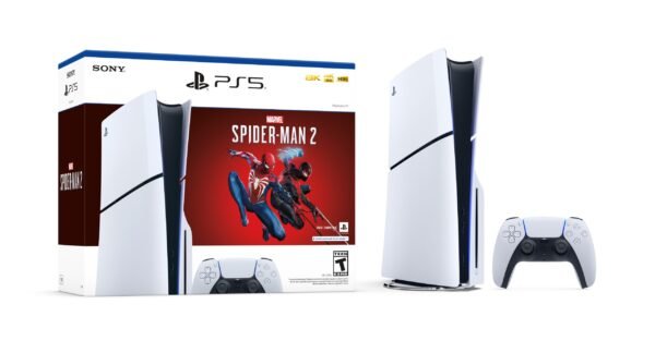 5 Disc Console Slim - Marvel'S Spider-Man 2 Bundle