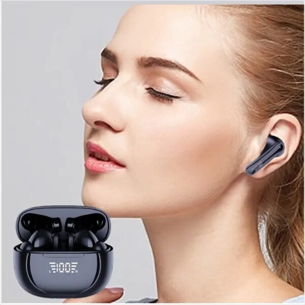 LED Pro Wireless Earbuds – Clear Sound & Futuristic Style - Image 2
